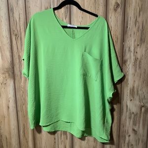 Dolman pocket blouse